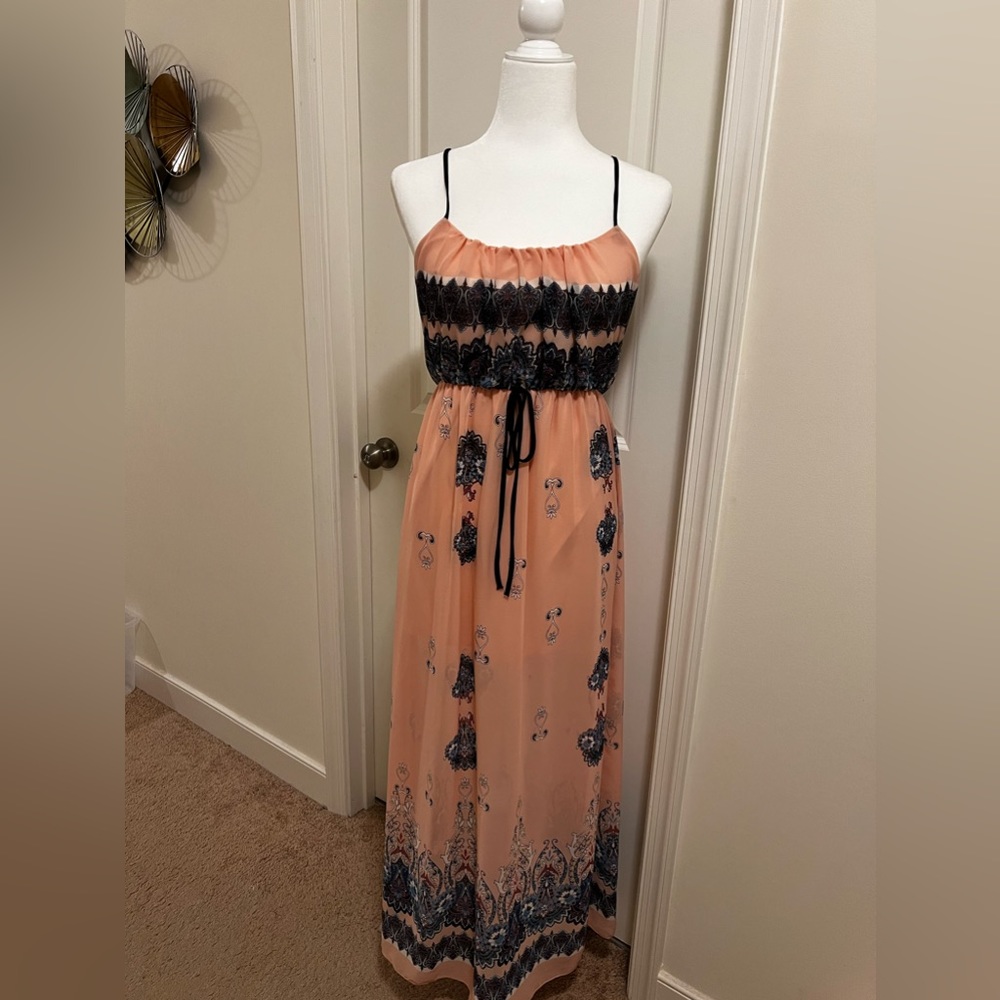 Long floral dress
